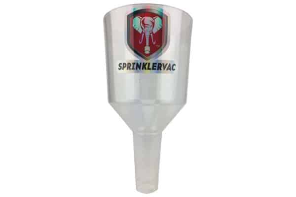 SprinklerVac for cleaning sprinkler heads