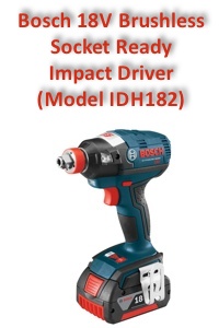 Bosch IDH182 Socket Ready Impact Driver